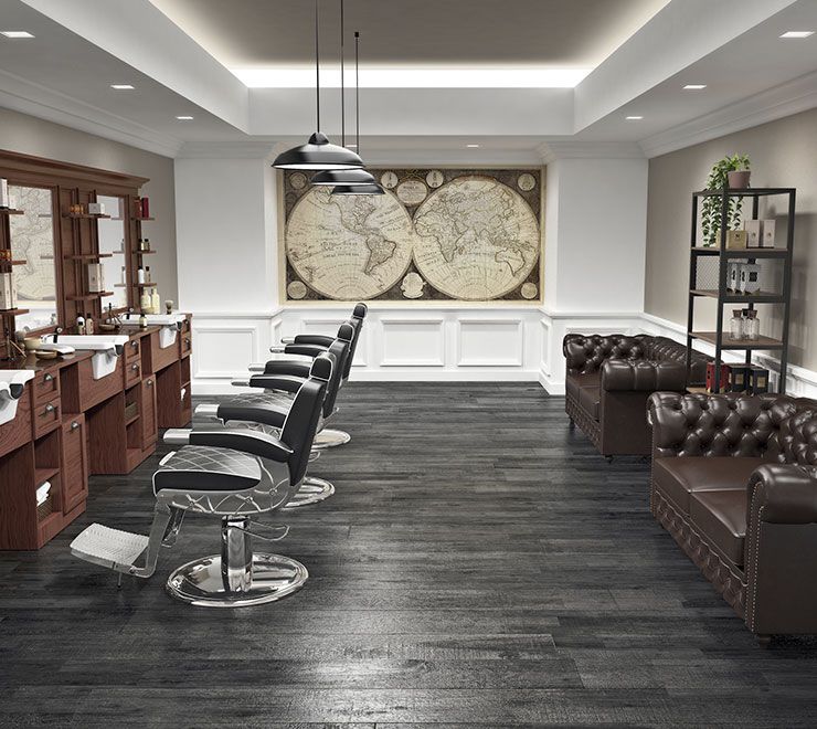 Oscar Barbier de salón completo