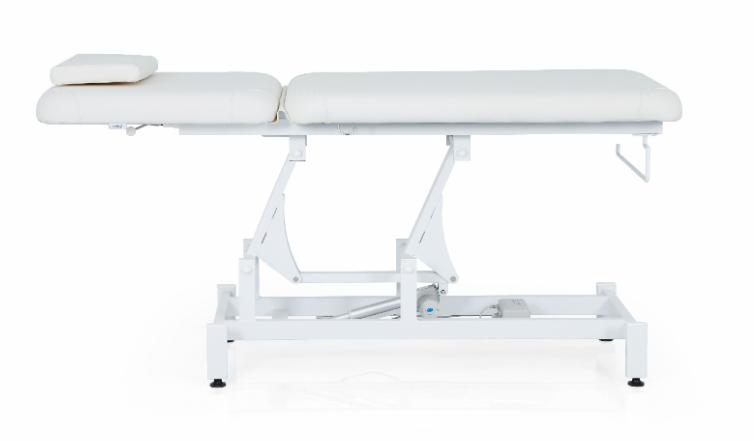 ELEKTRA Table Soins Esthétiques Electrique - zoom dossier sans tetiere - Malys Équipements