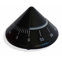 TINTO Chariot de Coloration - Minuterie noire - Matériel coiffure - matériel coiffeur - Mobilier coiffure - Malys Equipements