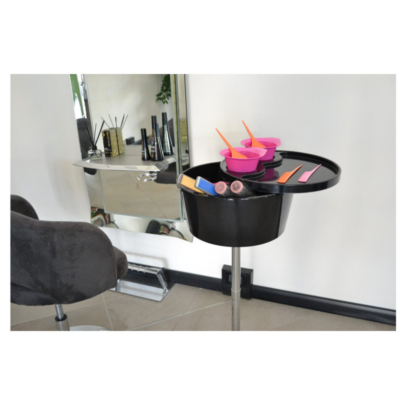 COLOR CUP Chariot de Coloration - Ambiance Salon de coiffure - Mobilier coiffure - Meuble Coiffure - Malys Equipements