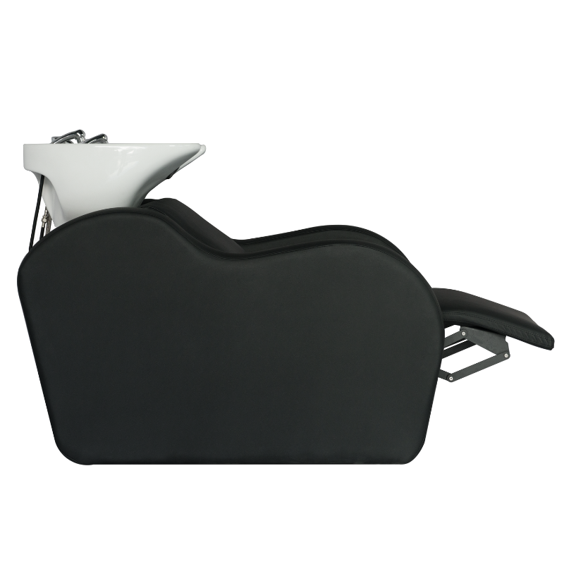 ROMA RELAX VIBROMASSAGE Bac Shampoing salon de coiffure - avec repose-pieds et massage - mobilier coiffure - meuble coiffure - malys equipements