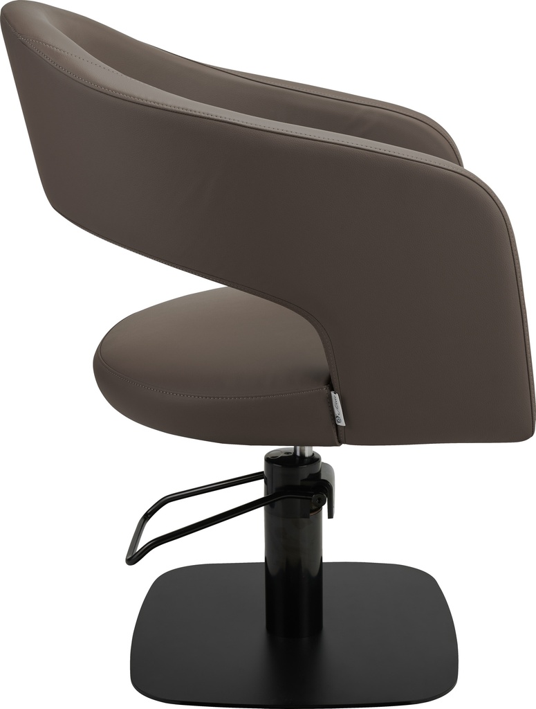 AUDREY Fauteuil Coiffure - vue de côté- Malys Equipements