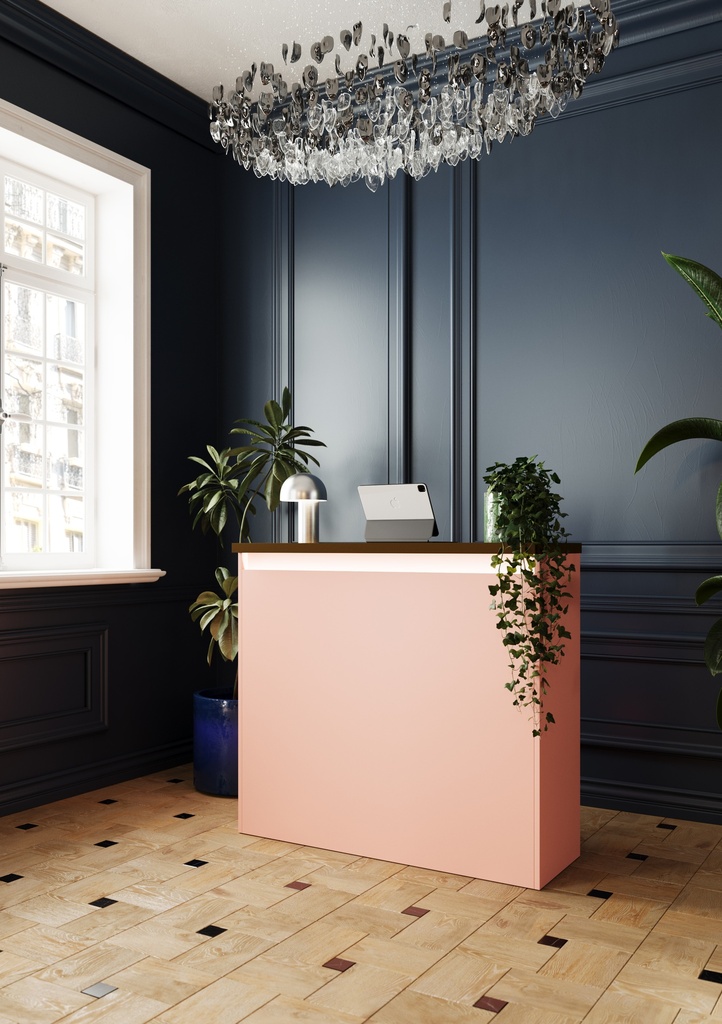 COLOR LED Caisse d'accueil