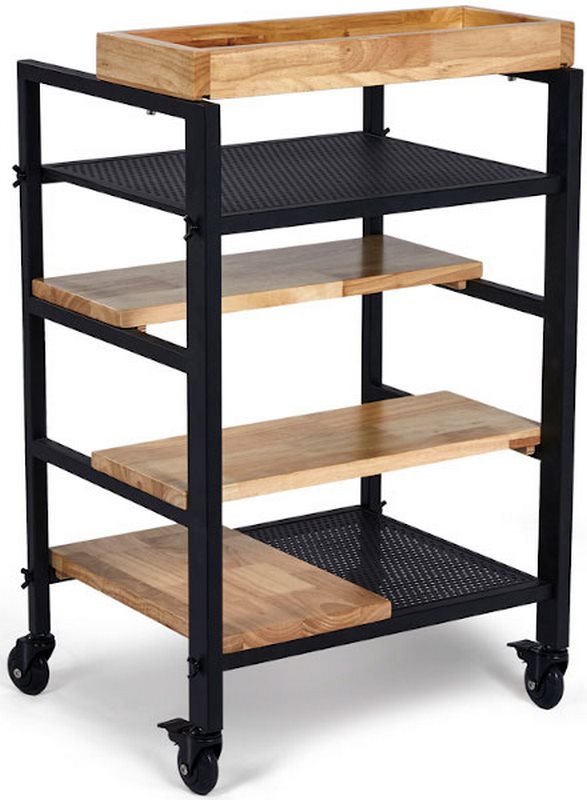 ORGANIC Salon de Coiffure Complet - SKYE Chariot de coloration et de rangement - mobilier barbier - mobilier barbershop - malys equipements