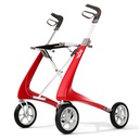 Déambulateur Rollator Carbon Ultralight Rouge - Plus Santé