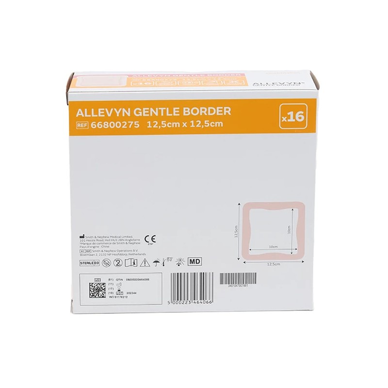 ALLEVYN GENTLE BORDER 12.5cm x 12.5cm