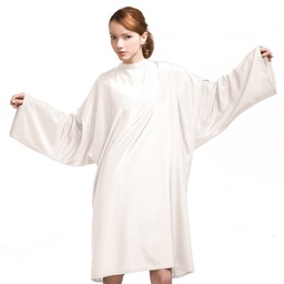 ELF Hairdressing bathrobe (Color: White)