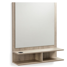 [TK-404007-L49] TENKA Coiffeuse murale (Couleurs stratifiés: L49 - Chêne)