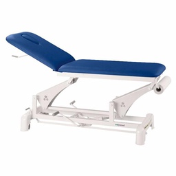 [C3753M44T13-41] C3753 Hydraulic table with 2 Ecopostural surfaces and 1 FREE stool (Coating colors: 41 White, Chassis: M44 62x188 cm, Headrest: T13)