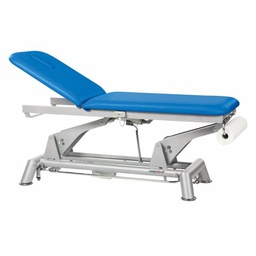 [C5952HM44T13-41] C5952H Electric table with 2 Ecopostural surfaces and 1 stool FREE (Coating colors: 41 White, Chassis: M44 62x188 cm, Headrest: T13)