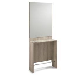 [TK-404008-L49] TAKAO Wall-mounted dressing table (Laminated colors: L49 - Oak)