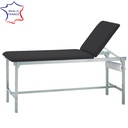 Divan d'examen fixe ECOMAX CARINA (Modèle: ECOMAX - Largeur 60 cm - Châssis acier, Montage: Livré démonté, Couleur sellerie: ECOMAX - Galapagos)