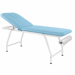 [C4592M44T13-41] C4592 Ecopostural 2-section fixed table (Coating colors: 41 White, Chassis: M44 62x188 cm, Headrest: T13)