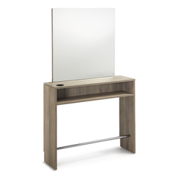 [TK-404005-L49-SANSPRISE] KENSI 1S Tocador de pared (Colores laminados: PL49 - roble, Salida eléctrica doble - País: No acompañado)