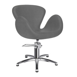 [MRP-CHLOE-GREY-GYF] CHLOE GREY Friseurstuhl (Friseur -Sesselbasis: inoxsternbasis)