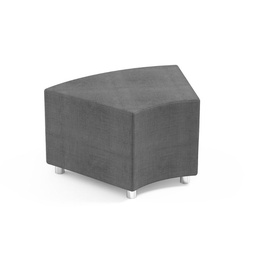 [MRP-ANGLE-12001/78] ANGLE Banco esquinero para peluquería (Color: Gris)