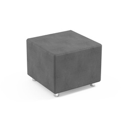 [MRP-CUBE-12002/78] CUBE Pouf attesa per parrucchiere (Colore: Grigio)