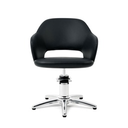 [TK-401017-B33] ANITA Fauteuil coiffure (Couleurs revêtement: B33 Noir, Base Fauteuil coiffure: Base étoile - Pompe Hydraulique, Housse de protection: Sans housse de protection)