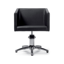 [TK-401002-B33] VENUS Hairdressing chair (Coating colors: B33 Black, Hairdressing chair base: Star Base - Hydraulic Pump, Protective cover: Without protective cover)
