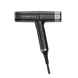 [SGIQ3N] IQ2 PERFETTO Professional Hair Dryer (Belt/wall mount: Without black iq holder, Color: Black, Support de table: Sans support-iq)