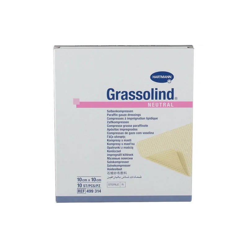 PANSEMENT GRASSOLIND 10X10 bte de 10 pces