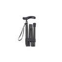 [816017] Canne de marche en carbone pliable (Couleur: Noir)