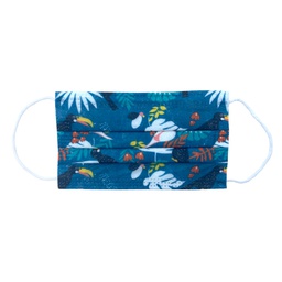 [MSK03T2EN-TP] Masques Enfant Chirurgicaux Type II R - Motif Tropical
