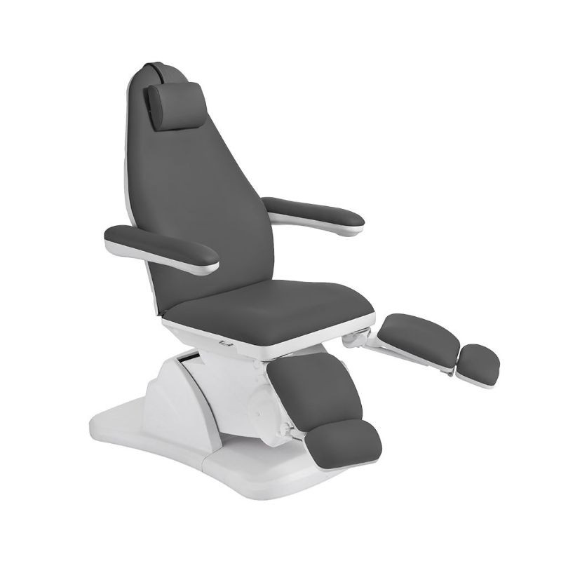 ACHILLE Fauteuil de Podologie Électrique Gris - Plus Santé