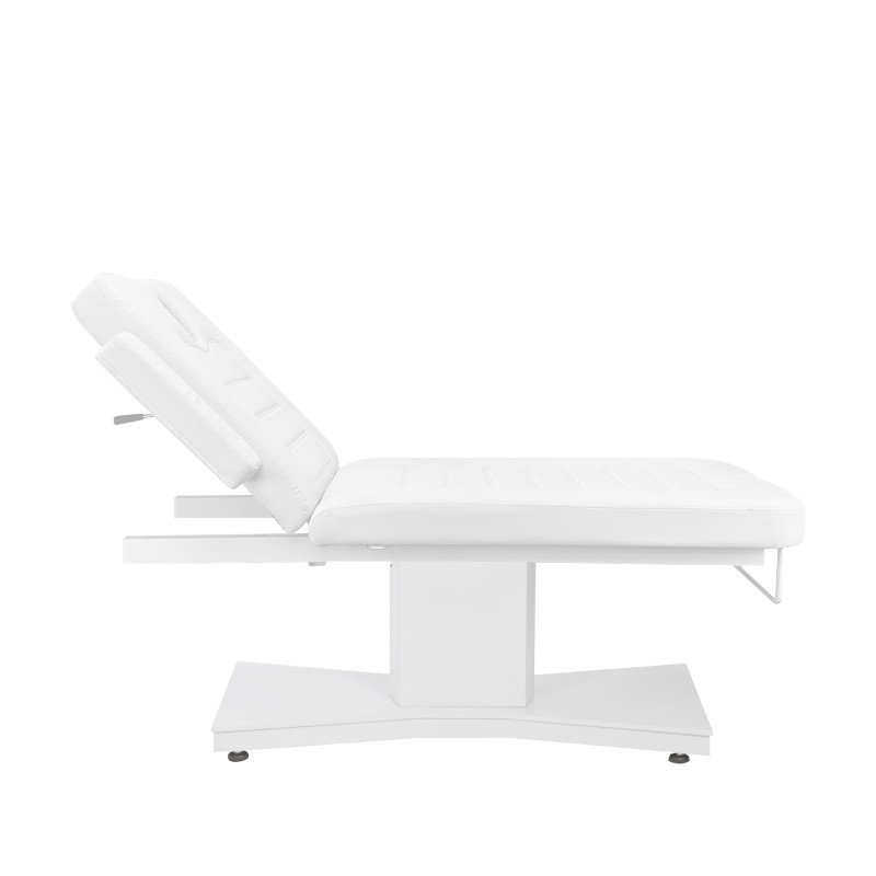 SITRA BLANCHE Table de Massage Électrique - profil relevé - Malys Équipements