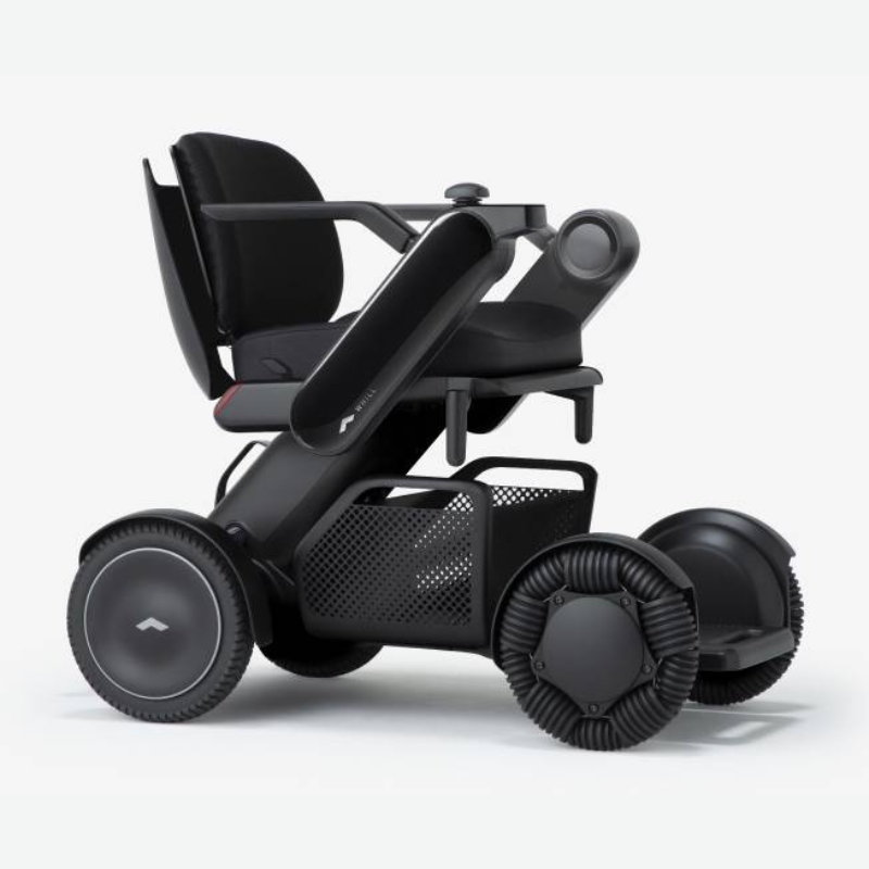 WHILL C2 Fauteuil Roulant Électrique avec accoudoirs noir -Plus Santé