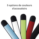 WHILL F Fauteuil Roulant Électrique - 5 options de couleurs d'accoudoirs, Plus Santé