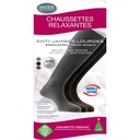 CHAUSSETTE  RELAXANTE NOIRE T35/37