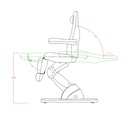 Dimensions fauteuil pédicure ACHILLE 1
