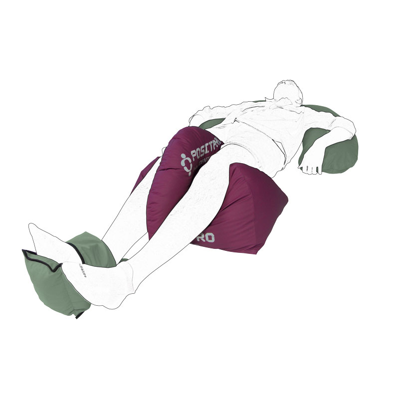 Coussin demi-lune POSITPRO MICROBILLES
