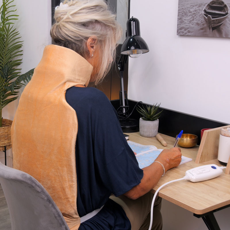 Coussin Chauffant Électrique Confort - Dos et Nuque