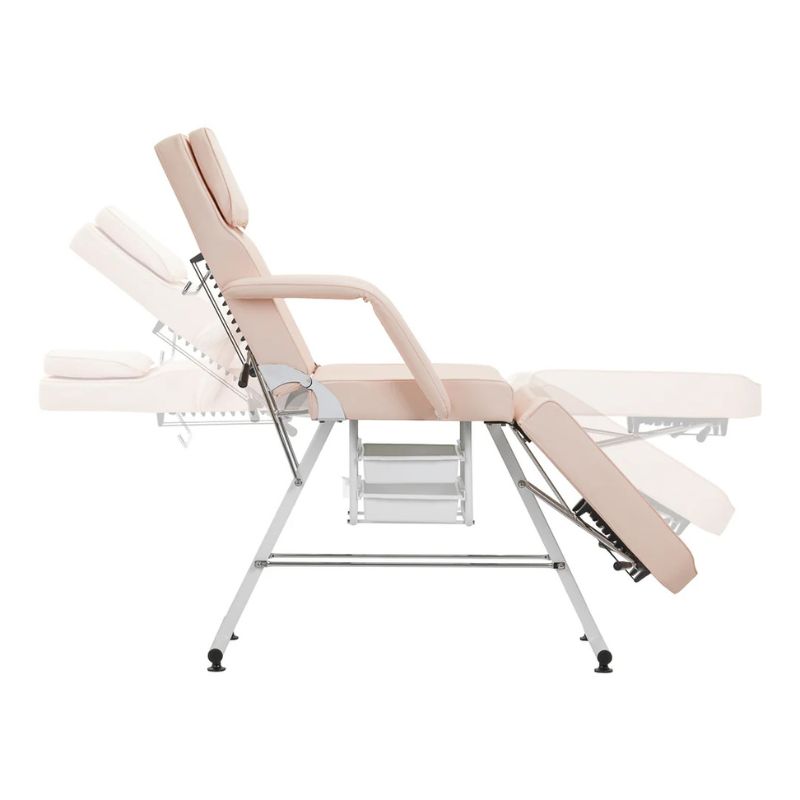 OTIS Fauteuil de Soins Esthétiques Multifonctions - Avec coussin amovible et Trou Visage - Mobilier Esthétique - Mobilier Médical