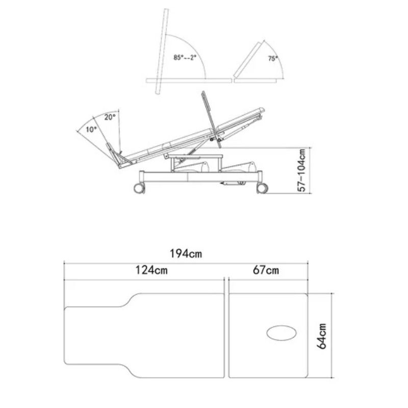 TILT Table de kinésithérapie
