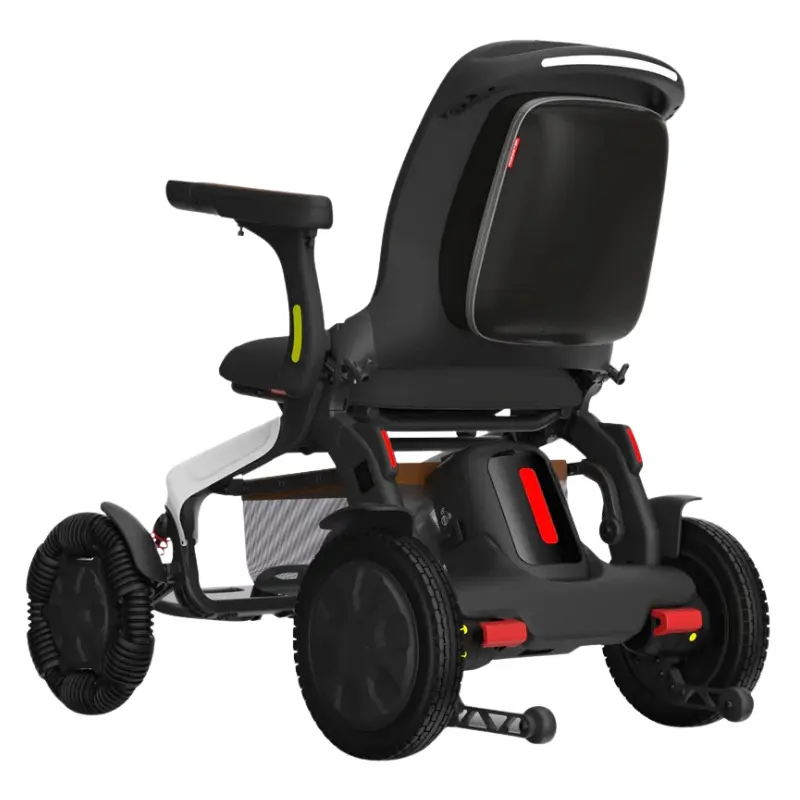 SWIFT PRO Fauteuil roulant électrique tout terrain - Vue arrière - Plus Santé.webp