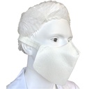 Masque barrière de protection avec sangle Catégorie 1 - Lot de 5