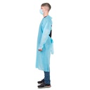 Surblouse de protection imperméable plastifiée en CPE - Plus Santé