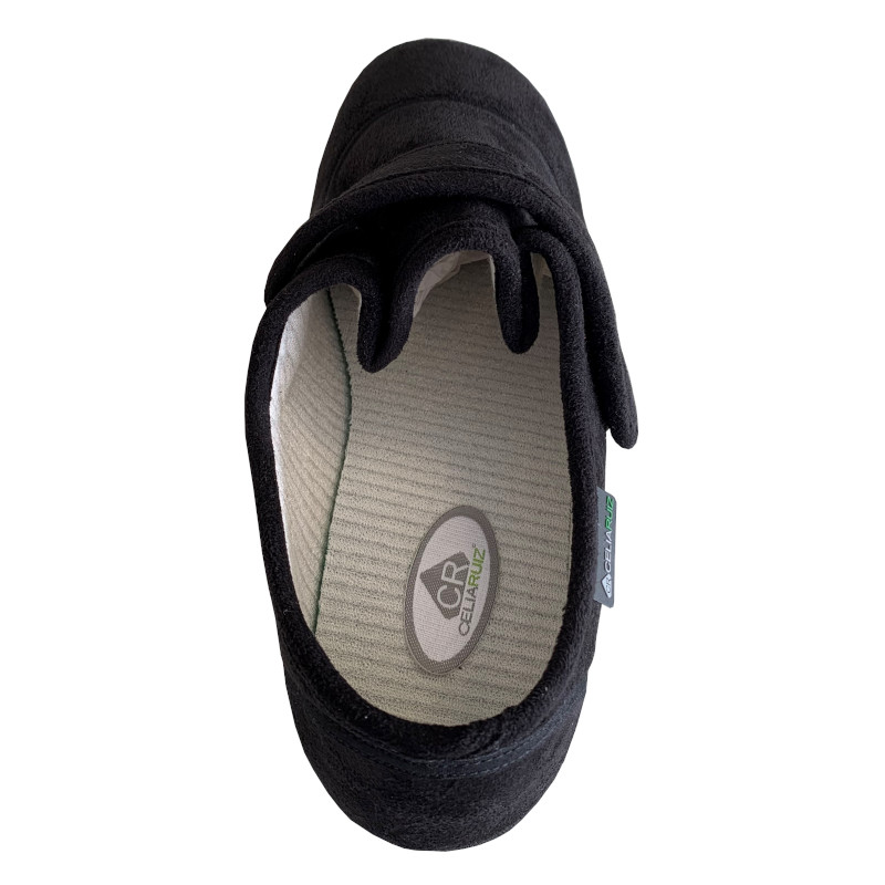 Chaussures de confort CHUT WALLABY DIABETIC - Noires - Plus Santé