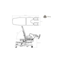 Fauteuil d'examen Gynécologique Électrique LEX - Plus Santé