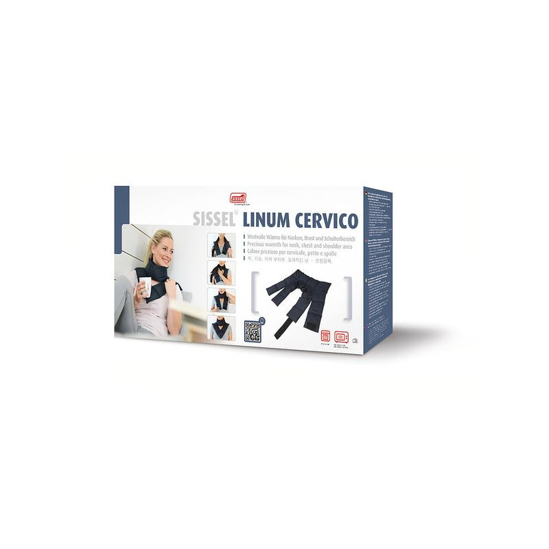 Compresse de Lin pour Cervicales LINUM CERVICO - 40x42cm - Plus Santé