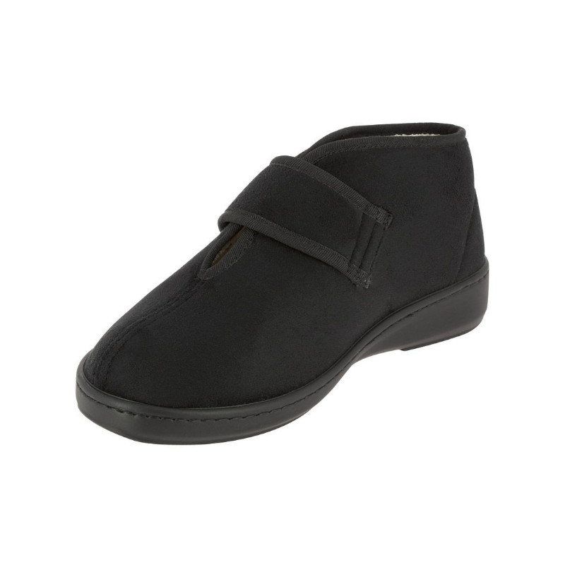 Chaussures Orthopédiques Montantes CHUT DONUTS - Noires - profil - Plus Santé
