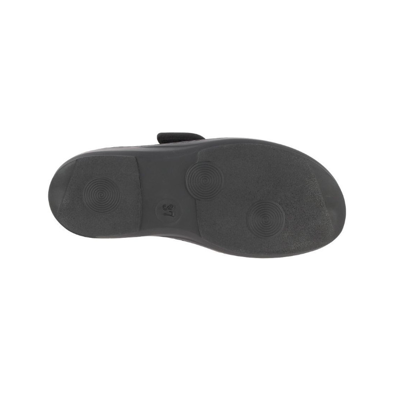 Chaussures Orthopédiques Montantes CHUT DONUTS - Noires - dessous - Plus Santé