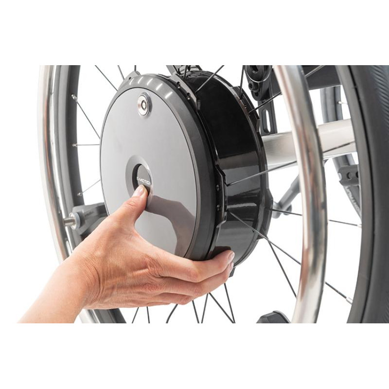 Roue Électrique Alber E-MOTION M25 - Assistance Fauteuil Roulant - bouton - Plus Santé