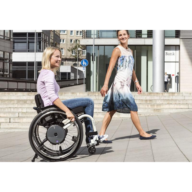 Roue Électrique Alber E-MOTION M25 - Assistance Fauteuil Roulant - Visuel - Plus Santé