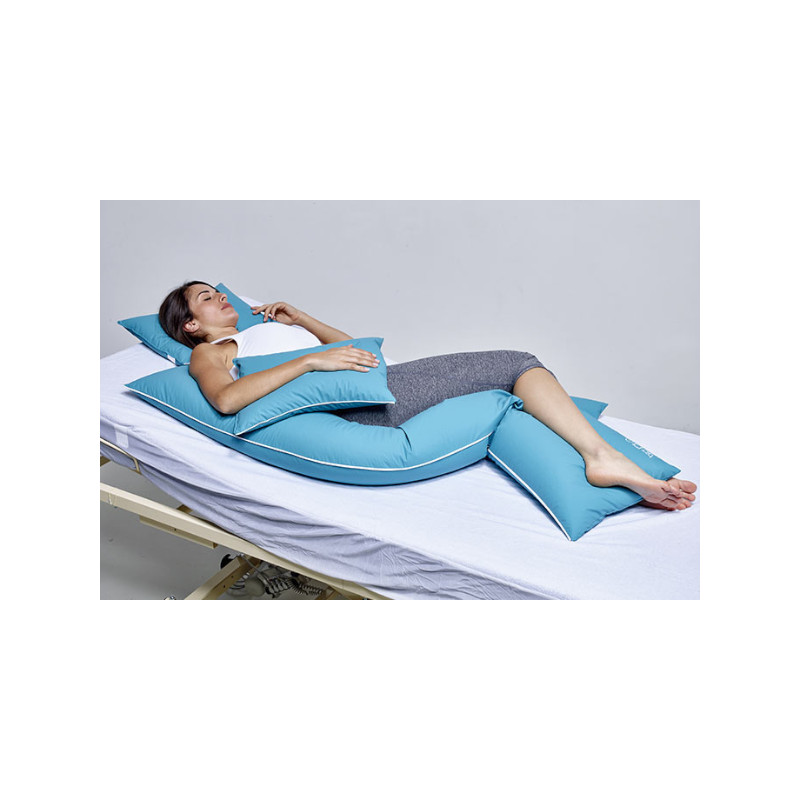 Coussin POLYMOOVE Décubitus Latéral - dos replié - Plus Santé