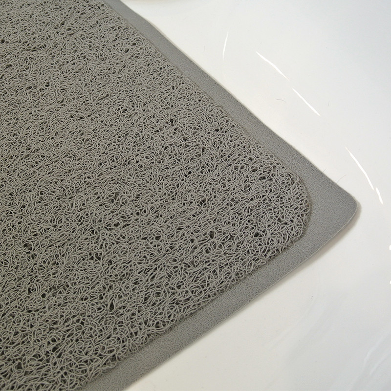 Tapis de Fond de Baignoire ANTIGUA - gris détail - Plus Santé