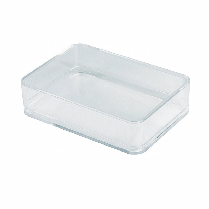 Transparent rectangular medicine box